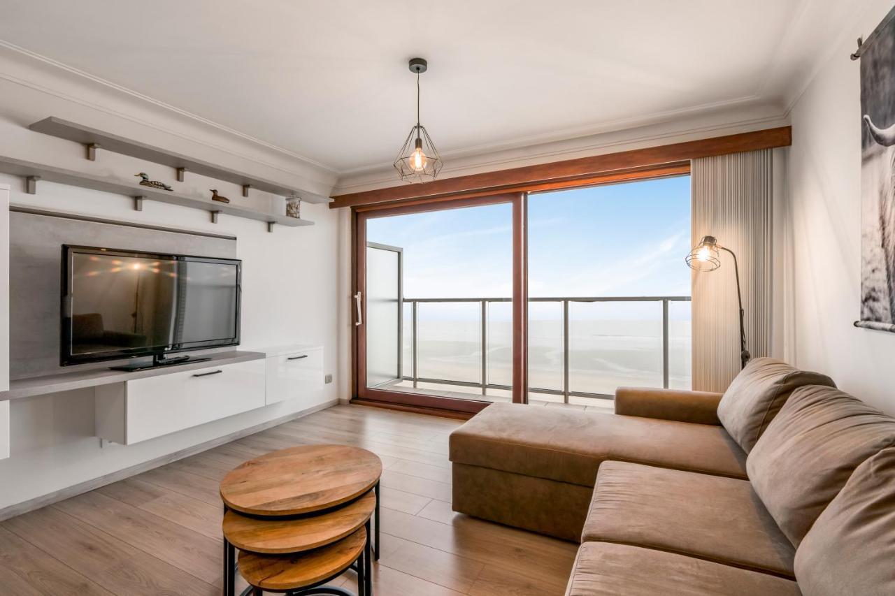 Fully Sea-View Studio 4P At The Warande Dunes Middelkerke Esterno foto